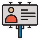 Free Billboard Advertising Promotion Icon