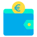 Free Billetera Euro Billetera Pago Icono