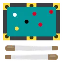 Free Billiard Player Entertainment Icon