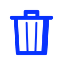 Free Bin Delete Garbage Icon