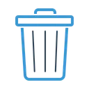Free Bin Delete Garbage Icon