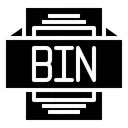 Free Bin File Type Icon
