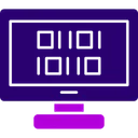 Free Binary Code Icon