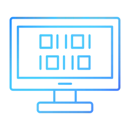Free Binary Code  Icon