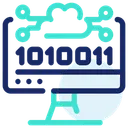 Free Binary Code  Icon