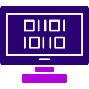 Free Binary Code Icon