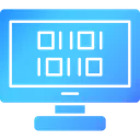 Free Binary Code Icon