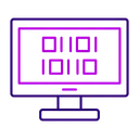 Free Binary Code Icon
