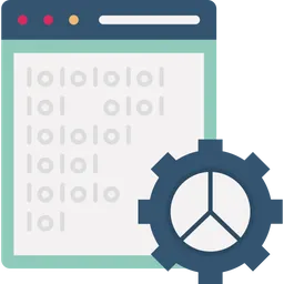 Free Binary Coding  Icon