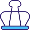 Free Binder Clip Icon