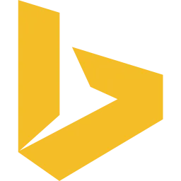 Free Bing Logo Icon - Download in Flat Style