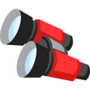 Free Binocular View Search Icon