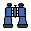 Free Binocular Watch Search Icon