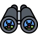 Free Binoculars Spyglass Search Icon