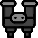 Free Binoculars Watch Tool Icon