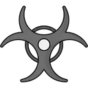 Free Biohazard Icône