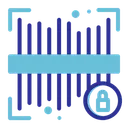 Free Biometric Fingerprint Scan Icon