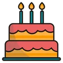 Free Birthday Celebration Cake Icon