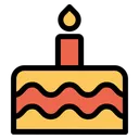 Free Birthday Cake Sweet Dessert Icon