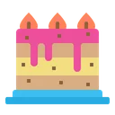 Free Cake Birth Day Icon