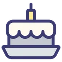 Free Birthday Cake Cake Dessert Icon