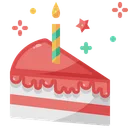 Free Birthday Cake Birthday Cake Icône