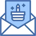 Free Birthday card  Icon