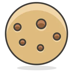Free Biscuit Emoji Icon