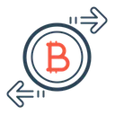 Free Bitcoin Exchange Chain Icon