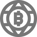 Free Bitcoin Network Icon