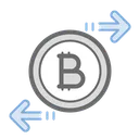 Free Bitcoin Exchange Chain Icon