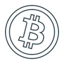 Free Bitcoin Btc  Icon