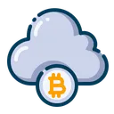 Free Bitcoin cloud  Icon