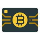Free Bitcoin Credit Card  Icon