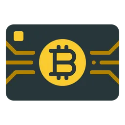 Free Bitcoin Credit Card  Icon