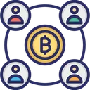 Free Bitcoin Double Spending Bitcoin Transaction Problem Cryptocurrency Exchange Icon