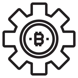 Free Bitcoin-Einstellung  Symbol