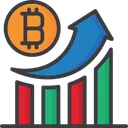Free Currency Graph Cryptocurrency Graph Growth Icon