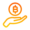 Free Bitcoin Crypto Cryptocurrency Icon