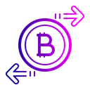 Free Bitcoin Exchange Chain Icon