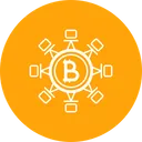 Free Bitcoin Secure Transaction Icon