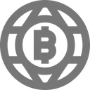 Free Bitcoin Network Icon