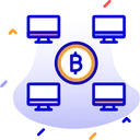 Free Bitcoin live transaction  Icon