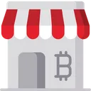 Free Bitcoin market  Icon