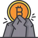 Free Mining Bitcoin Mining Cryptocurrency Mining Icon
