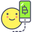 Free Bitcoin Movil Bitcoin Cripto Icon