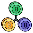 Free Bitcoin Network Cryptocurrency Bitcoin Icon