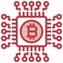 Free Bitcoin Network Bitcoin Cryptocurrency Icon