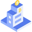 Free Bitcoin office  Icon
