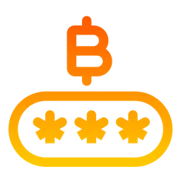 Free Bitcoin Password  Icon